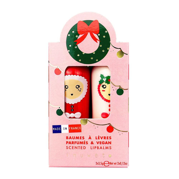 Inuwet Duo Mango ve Pamuk Şekeri Aromalı 2li Lipbalm