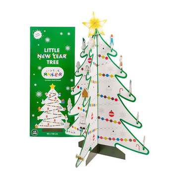 Little Maker Little New Year Tree Karton Yılbaşı Ağacı