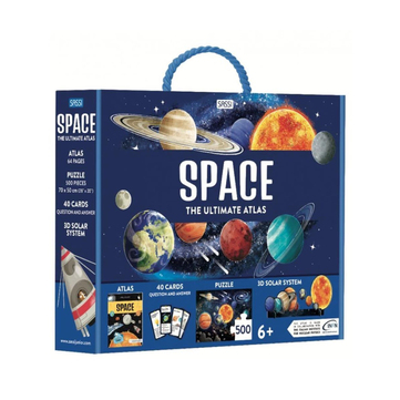 Sassi Junior Book & Space Puzzle