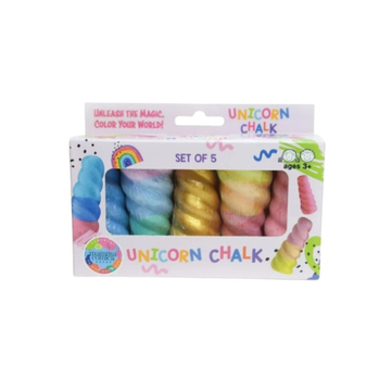 Mammacomica Dough Renkli Yumuşak Unicorn Tebeşir Seti 5'li