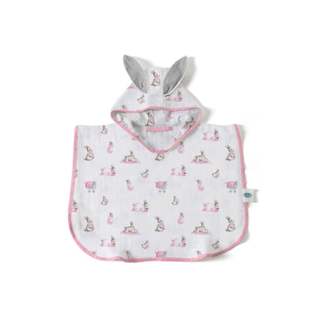 Deux Lapins Bebe Lapin Rose Müslin Bebek Panço