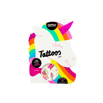 Omy Tattoos Geçici Dövme Lily