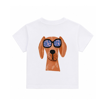 Midu & Fun Puppy Love Beyaz Tişört