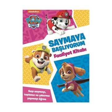 Beta Kids Paw Patrol Saymaya Başlıyorum Faaliyet Kitabı