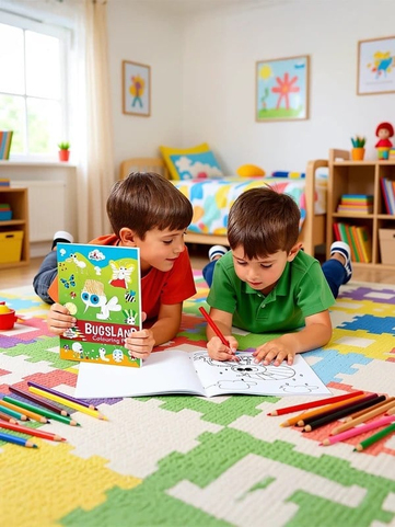 Bugsland Boyama Kitabı