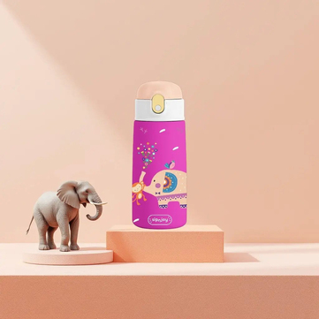 Jolly Elephant SipSquad Çocuk Su Termosu | 480 ml
