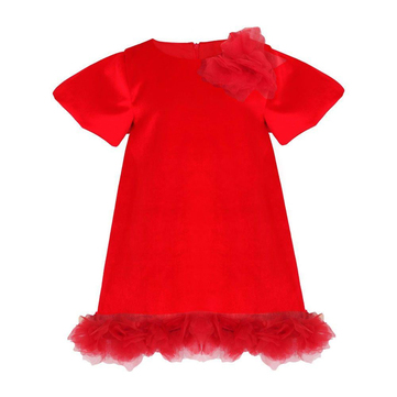 Bleu Lapin Little Ruby Kırmızı Elbise