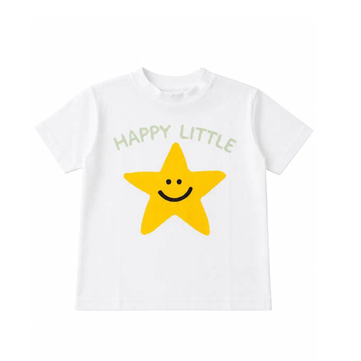 Midu & Fun Star Vibes Beyaz Tişört