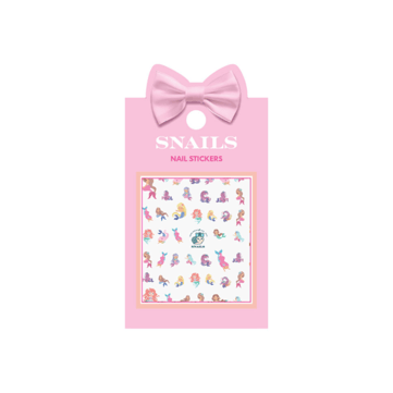 Snails Tırnak Sticker Seti Aqualand