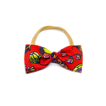 AISHA & JOE LIBERTY KUMAŞ MİDİ LASTİKLİ SAÇ BANDI - WINTER WONDERLAND