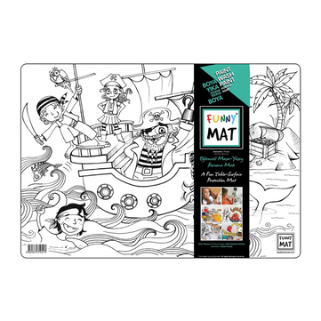 Akademi Çocuk Funny Mat Korsanlar