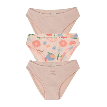 Antebies Çiçek Buketi Külot Üçlü Set