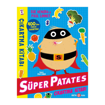 Beta Kids Süper Patates Çıkartma Kitabı