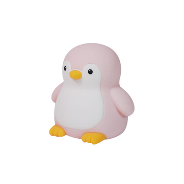 Acornia Sevimli Penguen Gece Lambası Pembe