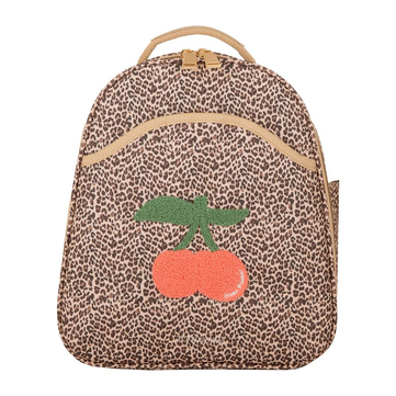 Jeune Premier Backpack Ralphie Leopard Cherry Sırt Çantası