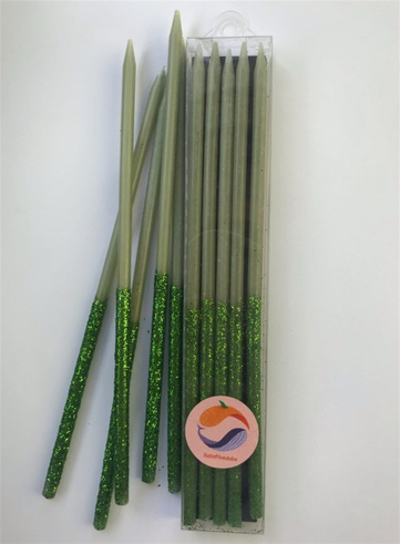 BALIN MANDALIN - YEŞİL SİMLİ YEŞİL MUM