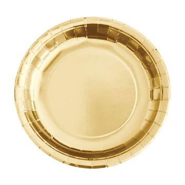 Balonevi Metalize Altın Tabak