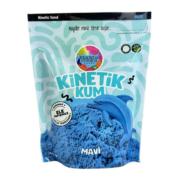 Mammacomica Dough Mammacomica Dough Kinetik Kum 500gr Mavi