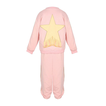 Bleu Lapin Pink Tassel Suit