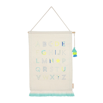 Boys Alfabe Duvar Süsü