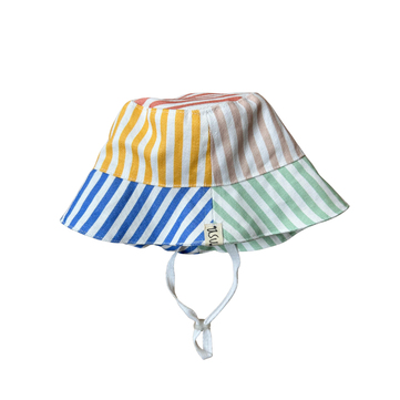 Asu Baby Color Stripe Bucket Şapka
