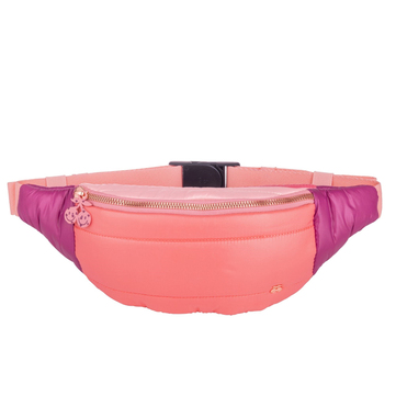Jeune Premier Fanny Pack Banane Puffer Pink Çocuk Bel Çantası