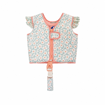 Swim Essentials Green Flowers Köpük Dolgulu Yüzme Yeleği