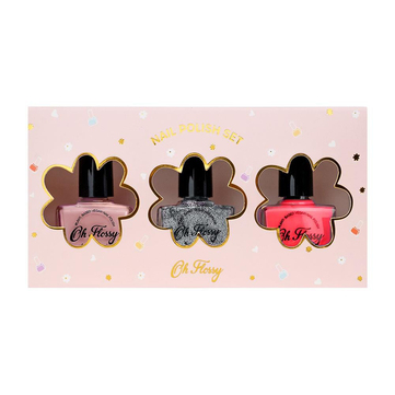 Oh Flossy Çocuk Doğal Oje Seti | Disco