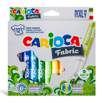 Carioca Cromatex Kumaş Boyama 12'li