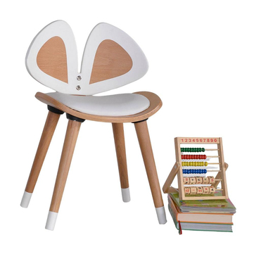 Lili Kids Beyaz Fare kulaklı Çocuk Sandalyesi