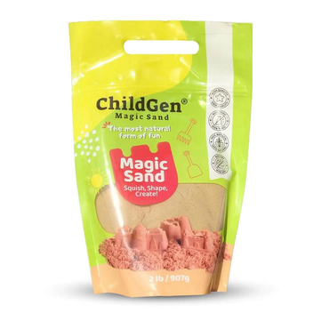 Childgen Play Dough Doğal Kinetik Kum Refill Paket 907gr | Natural