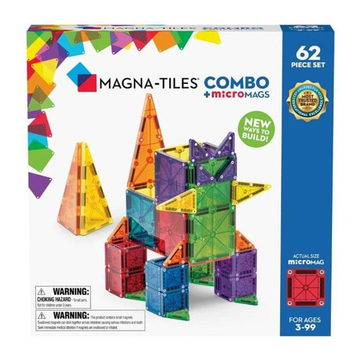 Magna-Tiles Combo + microMAGS 62 Parça