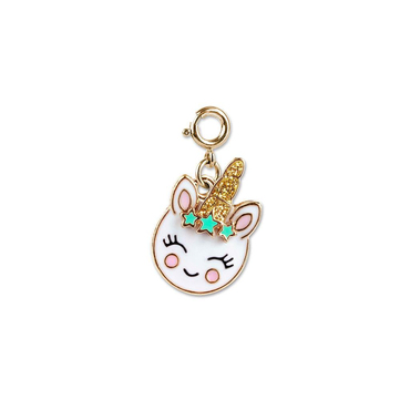 Charm It Gold Unicorn Smiley Charm