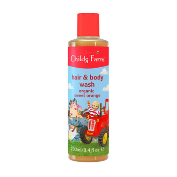 Childs Farm Childs Farm Organik Tatlı Portakal Özlu Saç ve Vücut Şampuanı 250ml