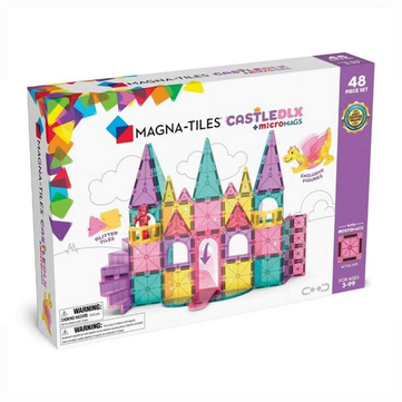Magna-Tiles Castle DLX + microMAGS Prenses Şatosu 48 Parça
