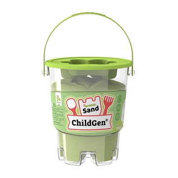 Childgen Play Dough Kinetik Kum Yeşil 500 gr