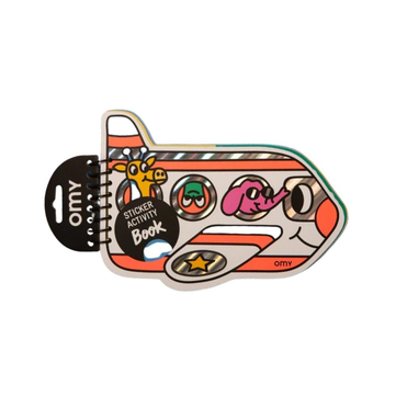 Omy Sticker Activity Book Vroom