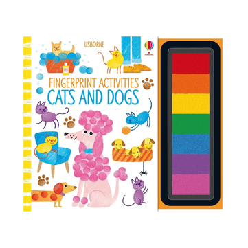 Usborne Fingerprint Activities Cats And Dogs