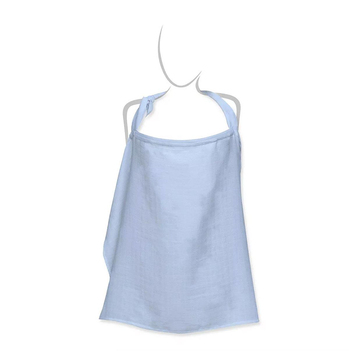 Deux Lapin Endless Blue Müslin Emzirme Önlüğü