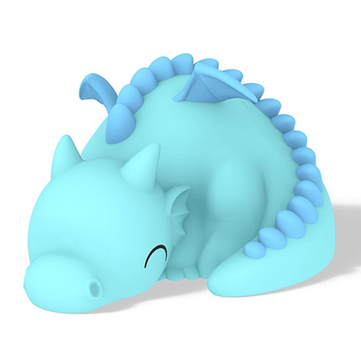 Dhink Silikon Gece Lambası Dragon Mavi