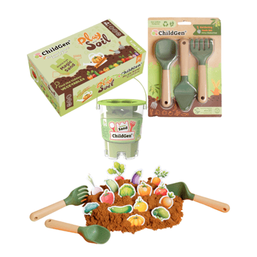 Childgen Play Dough Bahçıvan Paketi