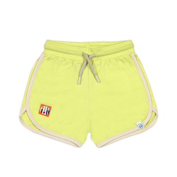 Beetle Beez Lime Ekru Şort Retro