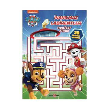 Beta Kids Paw Patrol İnanılmaz Labirentler Faaliyet Kitabı