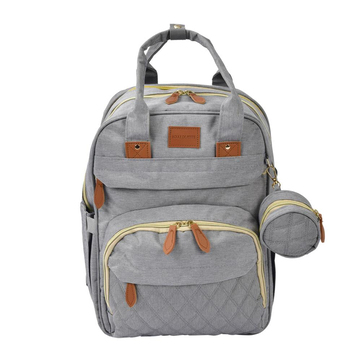 Boule de Petite Çok Fonksiyonlu Anne-Bebek Bakım Çantası | Gri