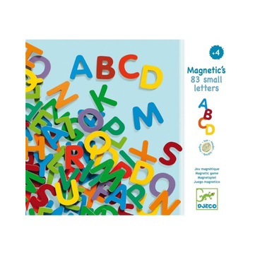 Djeco Mıknatıslı Oyunlar 83 Small Magnetic Letters