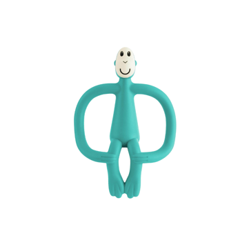 Matchstick Monkey Silikon Diş Kaşıyıcı Monkey Turkuaz