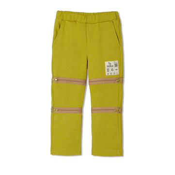 JayJayJumpie 3ü Bir Arada Dönüşebilir Joggers Çıkarılabilir Diz Parçalı Çocuk Pantolon | Lime