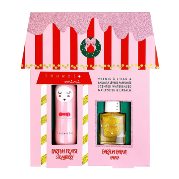 Inuwet Julliet House Lipbalm ve Su Bazlı Oje Seti