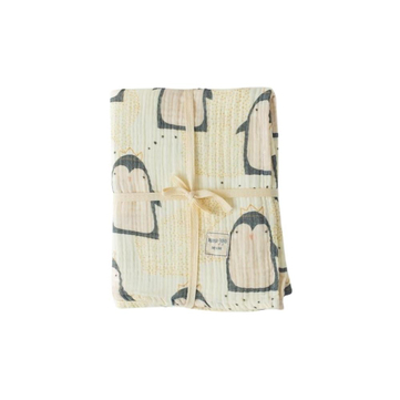 Mama Yoyo Organik Bebek Battaniyesi Penguen