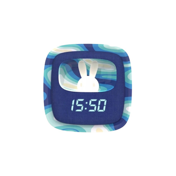 Mob Billy Clock Masaüstü Saat ve Aydınlatma Mavi Dalgalar (Limited Edition)